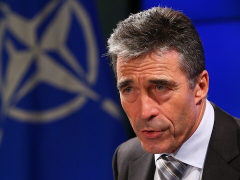 NAVO-chef Anders Fogh Rasmussen.