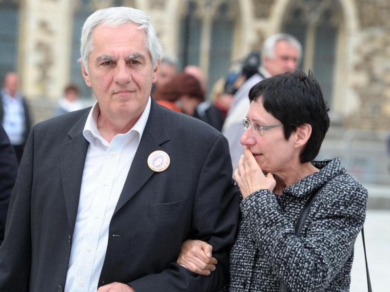 De ouders van Annick Van Uytsel: Eddy en Martine.