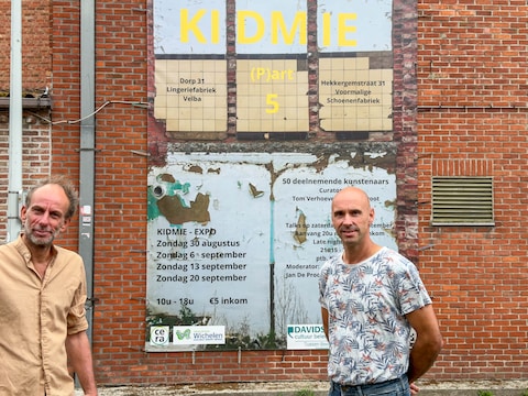 Curatoren Nick Proot en Tom Verhoeven organiseren voor de vijfde maal 'KIDMIE'.
