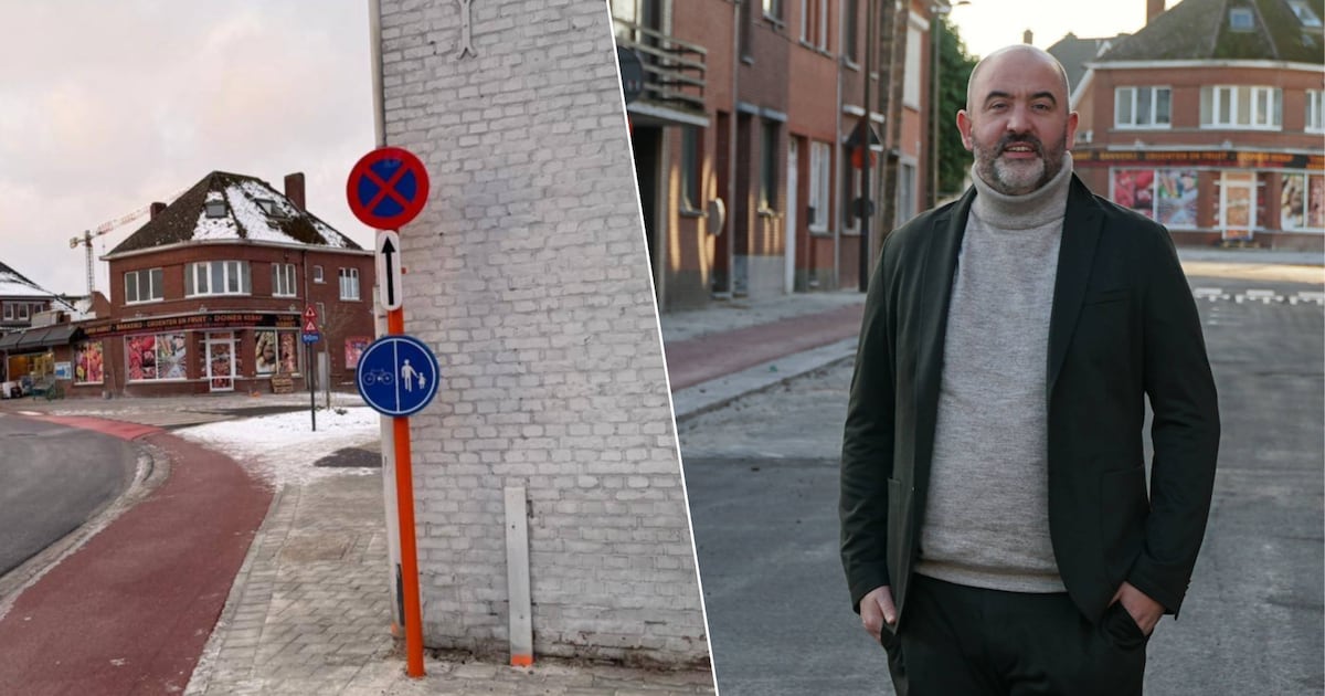 Stad Hasselt gaat verkeersborden in de Diepstraat vervangen: “Ze waren toch veel kleiner dan nodig”