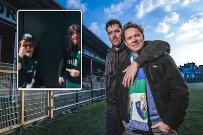 Dat verdient een ludiek filmpje op sociale media: Sporting Hasselt, club van Sam Kerkhofs en Rik Verheye, heeft licentie voor 1B beet