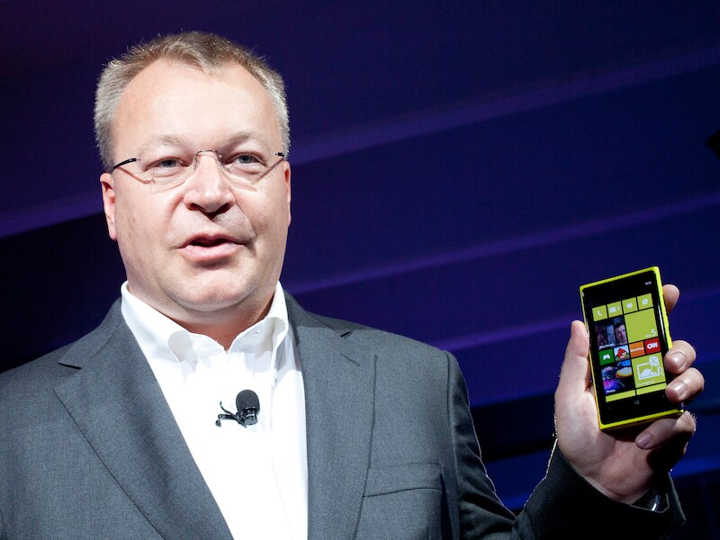 Stephen Elop, CEO van Nokia.