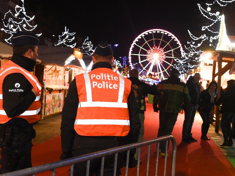 Bezoekers van de kerstmarkt werden vorig jaar aan elke ingang gefouilleerd.