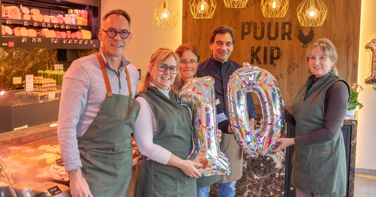 Franky en Joke vieren 10 jaar Puur Kip met Rad van Fortuin: “Kip zit ...