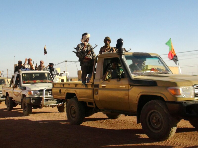 Malinese rebellen in de noordoostelijke stad Kidal