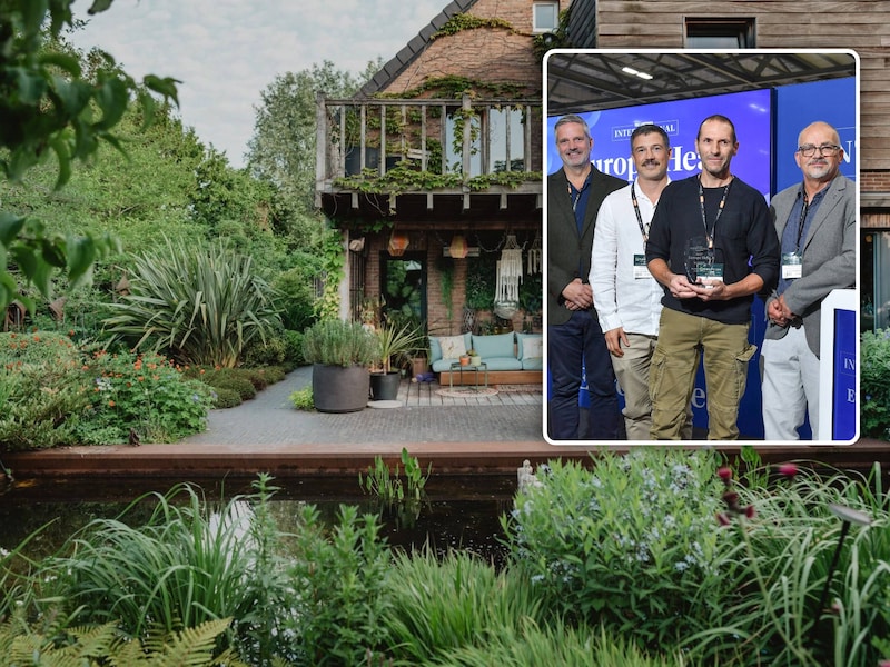 Duurzame ‘klimaattuin’ van familiebedrijf in Knokke-Heist bekroond 
, Inzet: Zaakvoerder Sven Verbeke is trots op de erkenning