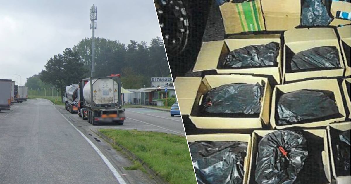 Vier personen betrapt bij overladen van 224 kilogram ketamine op ...