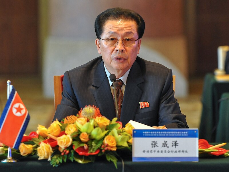 De afgezette Jang Song-thaek.
