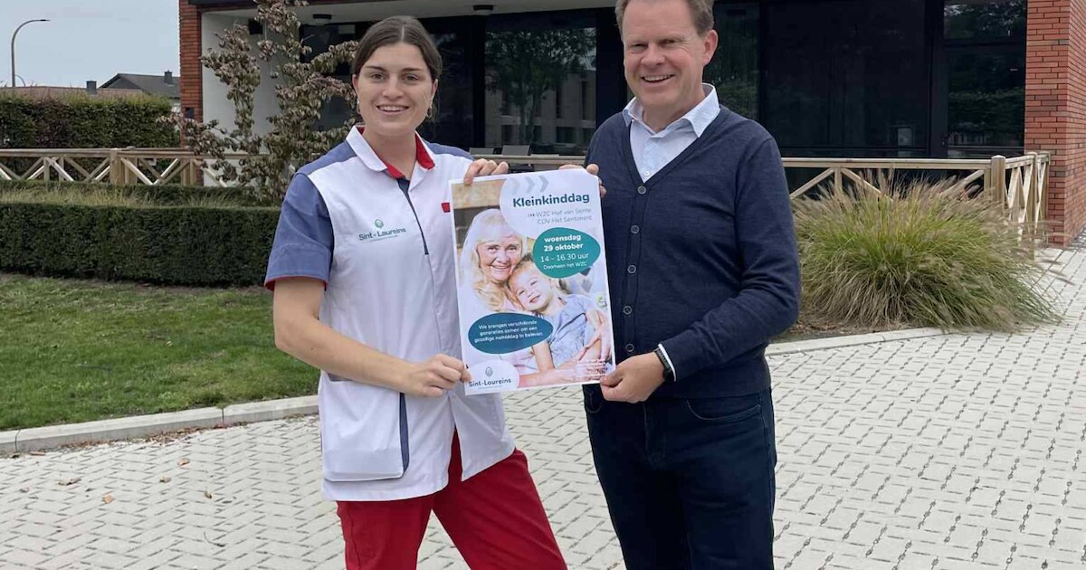 Eerste Kleinkinddag in Hof van Sente brengt jong en oud samen | Sint ...