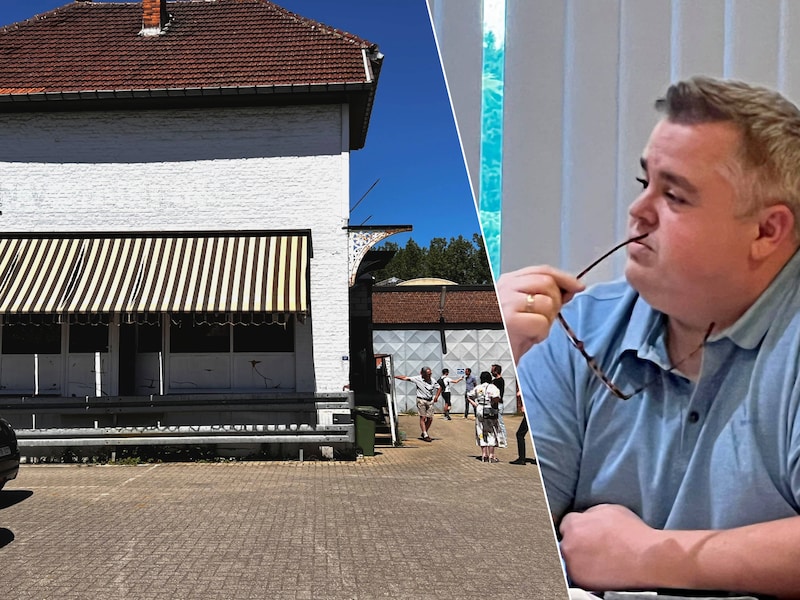 De technische loods met het jeugdhuis in Tielt-Winge, Gunther Clinckx stelde zich hier enkele vragen over. 