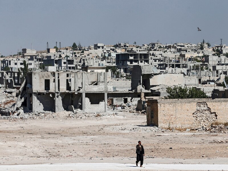 Vluchtelingen waren nog maar pas beginnen terugkeren naar het door bij vorige gevechten zwaar toegetakelde Kobane.