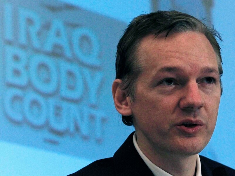 Wikileaks-oprichter Julian Assange.
