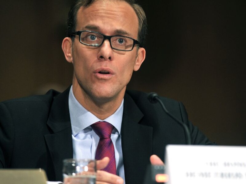 Demetrios Marantis, de Amerikaanse vertegenwoordiger voor Buitenlandse Handel.