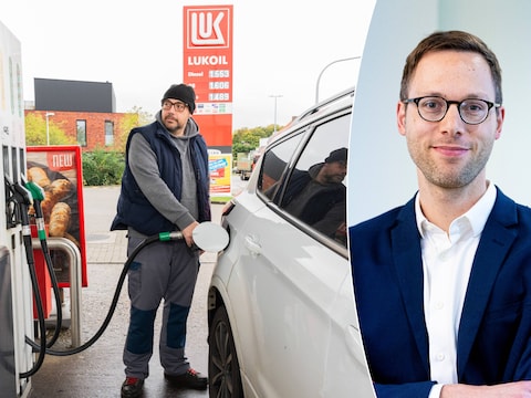 Lukoil telt vandaag 180 tankstations in België, maar hoelang nog? Energiespecialist Thijs Van de Graaf (rechts) legt de situatie uit.
