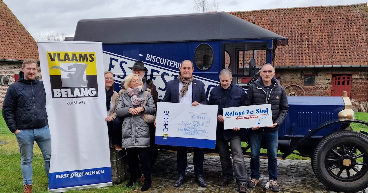 Vlaams Belang schenkt 1.000 euro aan vzw Refuse To Sink | Roeselare ...