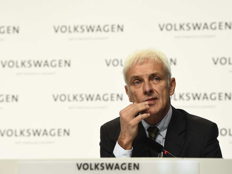 Matthias Müller, CEO van Volkswagen.