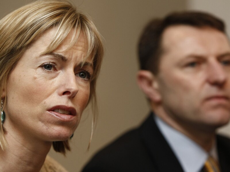 Kate en Gerry McCann gaven vandaag een persconferentie in Londen.