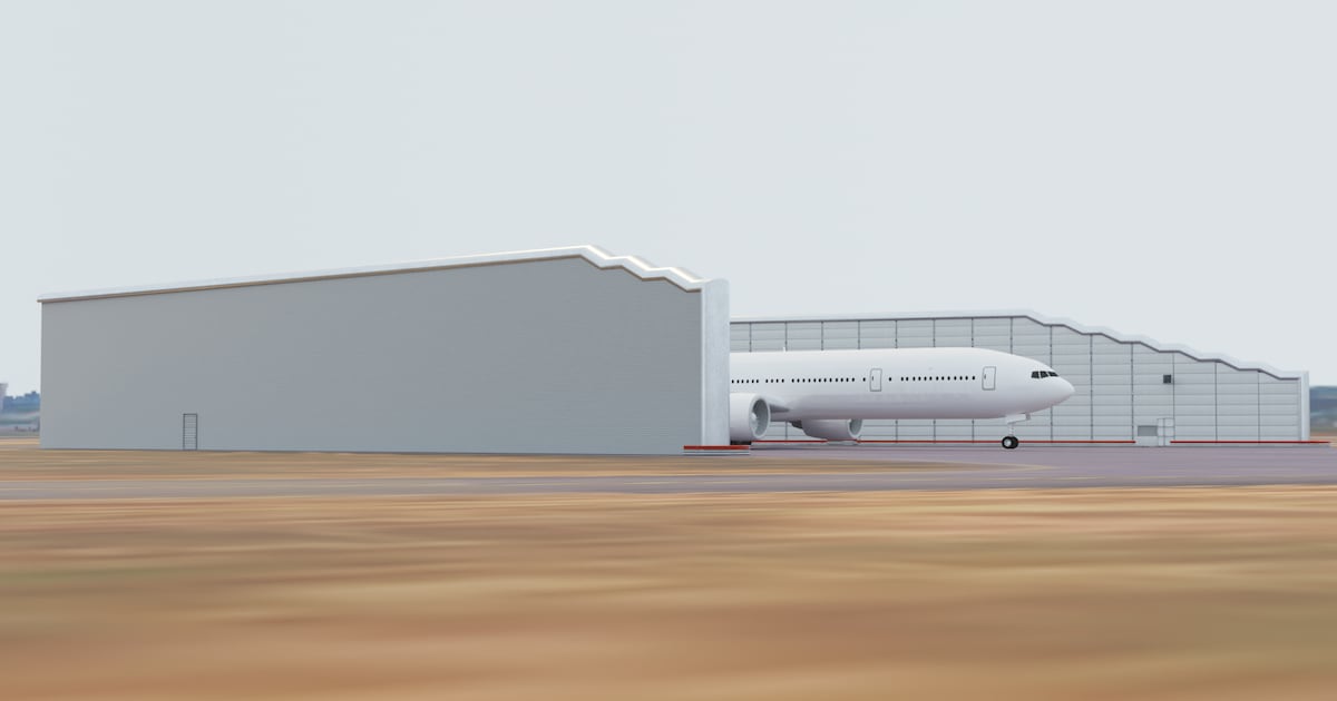 Twee nachten hinder rond luchthaven door het gieten van beton voor nieuwe proefdraaiplaats