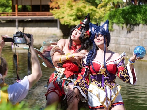 Manga- en cosplay festival in de Japanse Tuin in Hasselt.