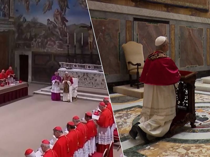 KIJK. Vaticaan deelt unieke beelden van net na conclaaf