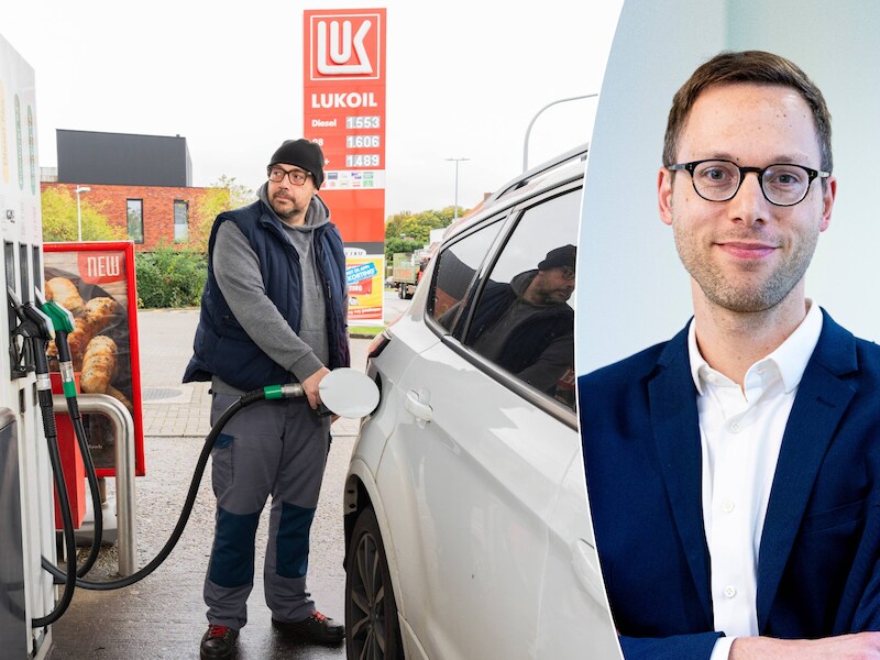 Lukoil telt vandaag 180 tankstations in België, maar hoelang nog? Energiespecialist Thijs Van de Graaf (rechts) legt de situatie uit.
