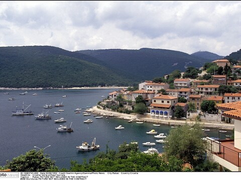 Het Kroatische shiereiland Istrië.