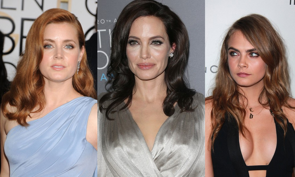 Amy Adams, Angelina Jolie en Cara Delevignge.