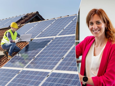 Wie zonnepanelen laat installeren, moet die ook registreren bij Fluvius. Lara Lammens, woordvoerder van Fluvius, geeft meer uitleg.