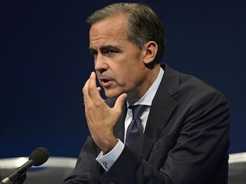 Mark Carney, gouverneur van de Bank of England.