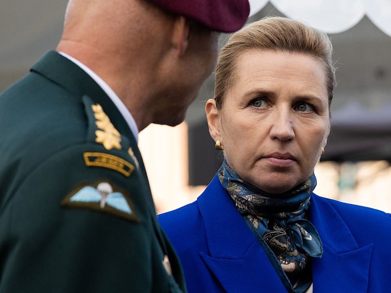 De Deense premier Mette Frederiksen.