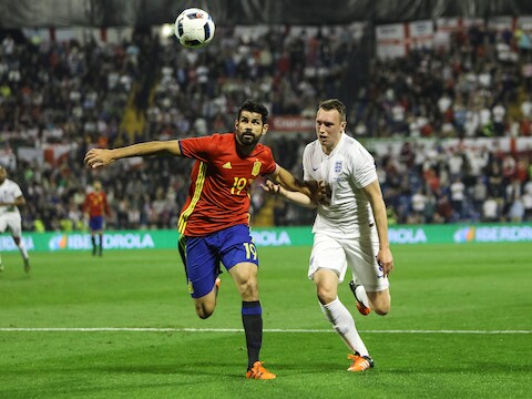 Diego Costa kon ook tegen Engeland niet overtuigen