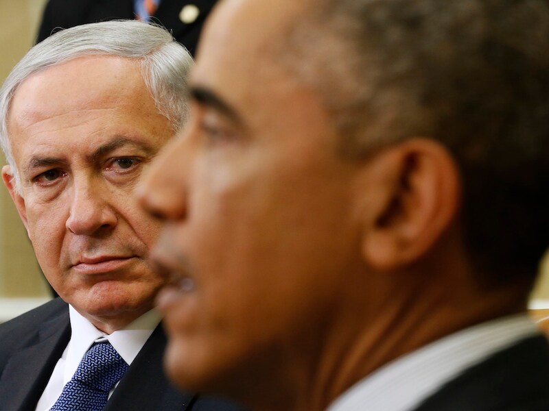 Israëlisch premier Benjamin Netanyahu sprak gisteren nog met Amerikaans president Barack Obama.