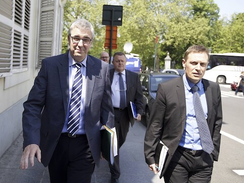 Pieter Timmermans en Karel Van Eetvelt.