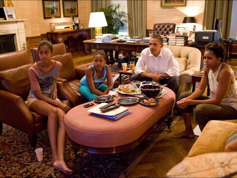 Mede dankzij een goede band met zijn familie wist Obama in het verleden veel vrouwen te overtuigen.