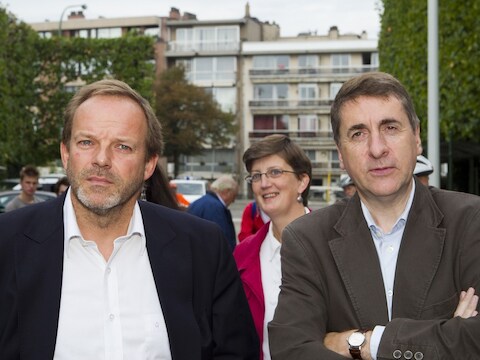 Damien Thiéry en Olivier Maingain.