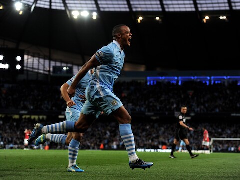 Kompany weet met zijn vreugde geen blijf.