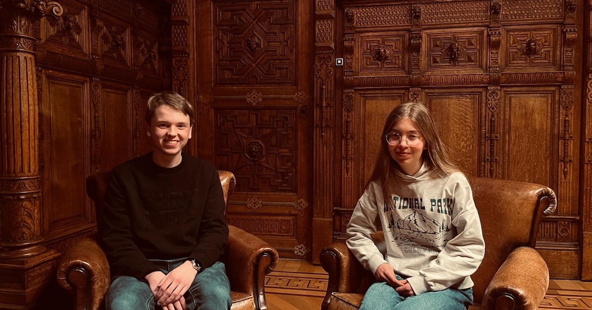 Thomas en Mare van zesdejaar Sint-Gertrudis Wetteren laureaat in olympiades klassieke talen