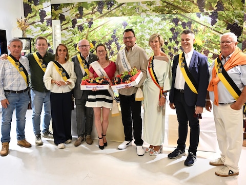 Vrijdag werden de Druivenfeesten op gang getrapt met de verkiezing van de Druivenambassadeur.