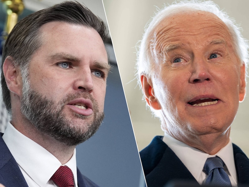 KIJK. Amerikaanse vicepresident Vance onder vuur omdat hij spot drijft met Biden na vraag over 9/11-herdenking