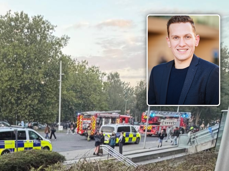 Brand in het station van Brugge nadat de remmen van een treinstel kort vuur vatten., Inzet: Dimitri Temmerman, woordvoerder bij NMBS