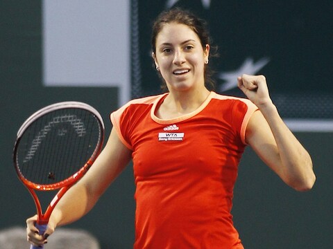 Christina McHale schakelde verrassend Petra Kvitova uit.