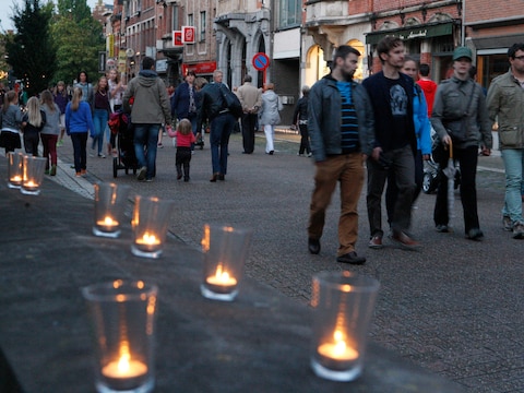 De Sint-Rochusverlichting in Aarschot. 