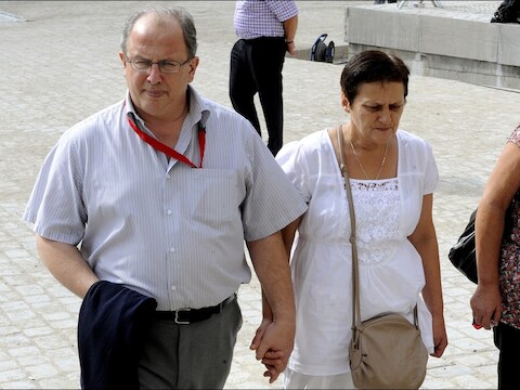 De ouders van de vermoorde Kevin Paulus.