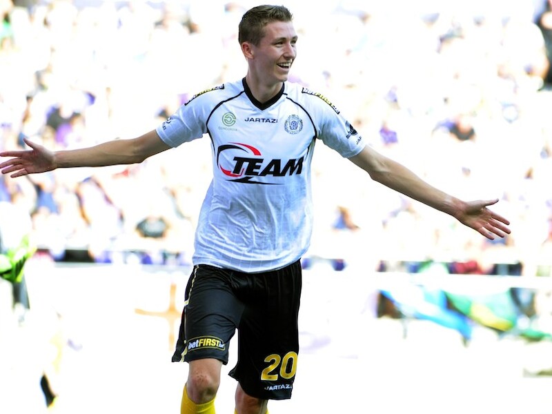 Debutant Vanaken scoorde twee keer tegen Anderlecht.