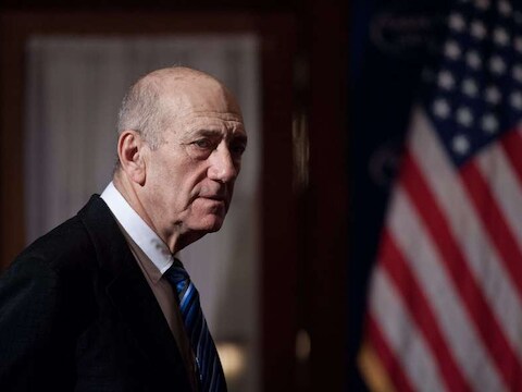 Ex-premier Ehud Olmert.