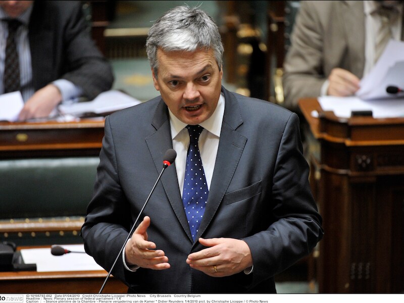 MR-voorzitter Didier Reynders.