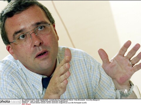 UHasselt-rector Luc De Schepper.