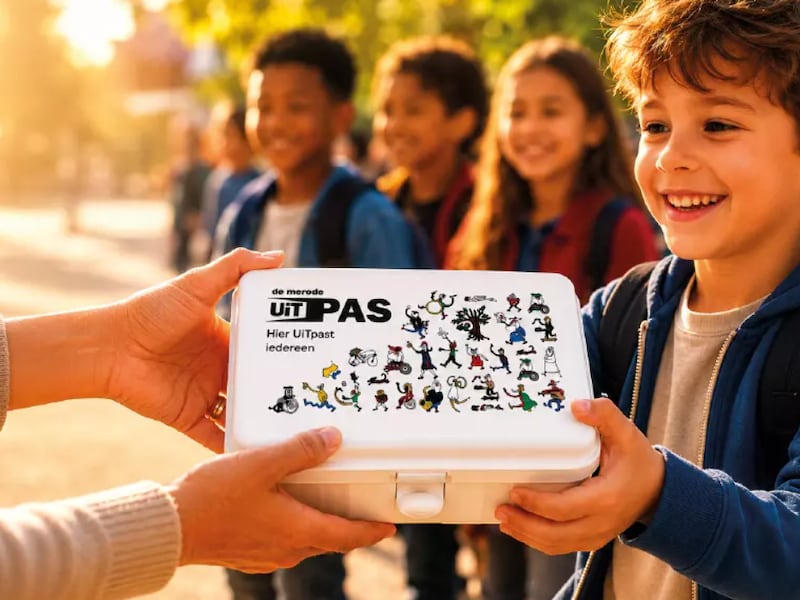 Van appeldoosje tot brooddoos: Mol belooft een vlotte start van het nieuwe schooljaar met handige schoolspullen via UiTPAS