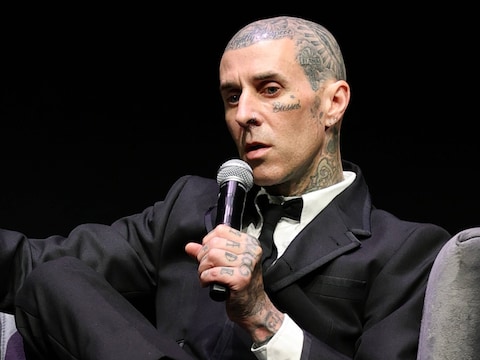 Travis Barker op de première van zijn documentaire ‘Travis Barker: Louder Than Fear’