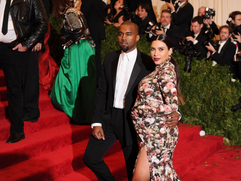 Kanye West en Kim Kardashian.